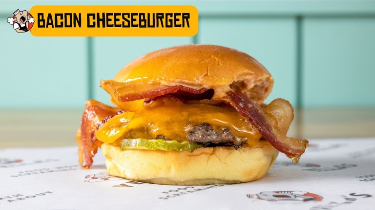bacon cheeseburger