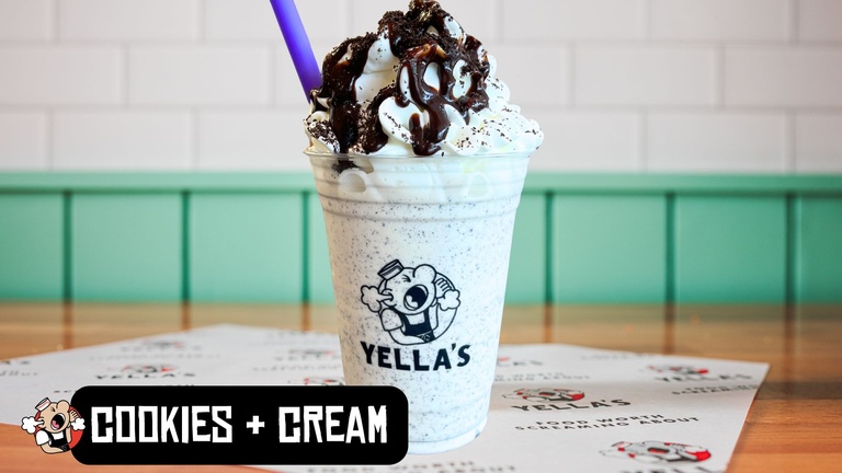 cookies and cream milkshake