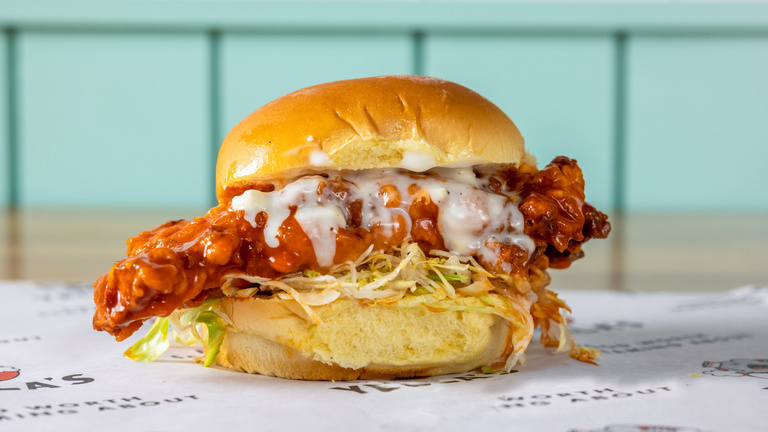 Buffalo chicken sandwich
