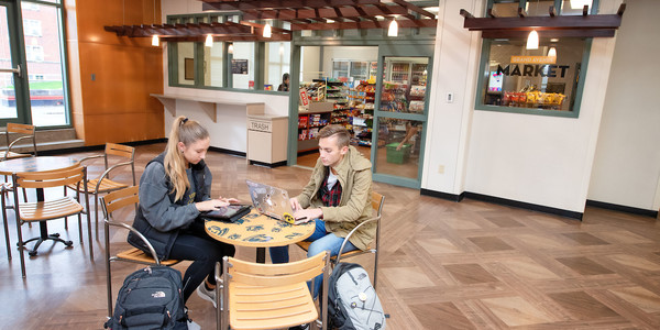Students Eating At a Table